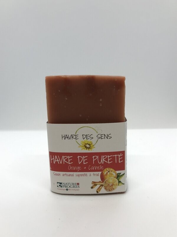 Havre des Sens 
Savon Havre de Pureté Orange - Cannelle