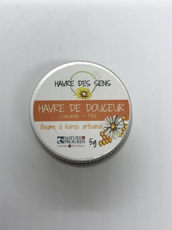 Havre des Sens 
Baume à lèvres Havre de Douceur Camomille - Miel