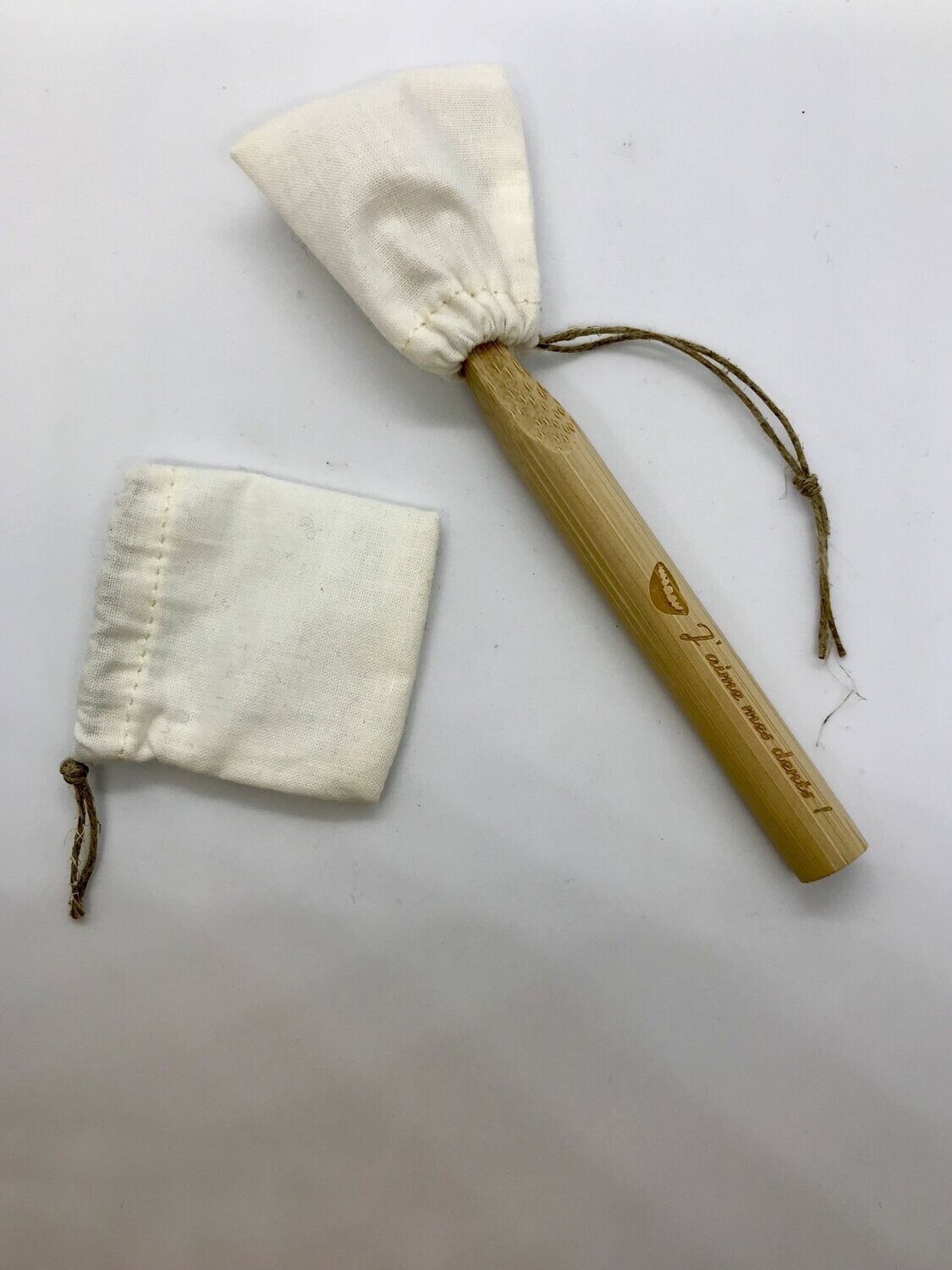 J'aime mes dents ! 
Protège tête Brosse à dent (Tissue)