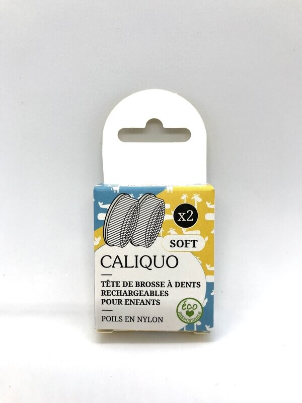 Caliquo 
Tête de brosse à dent enfant