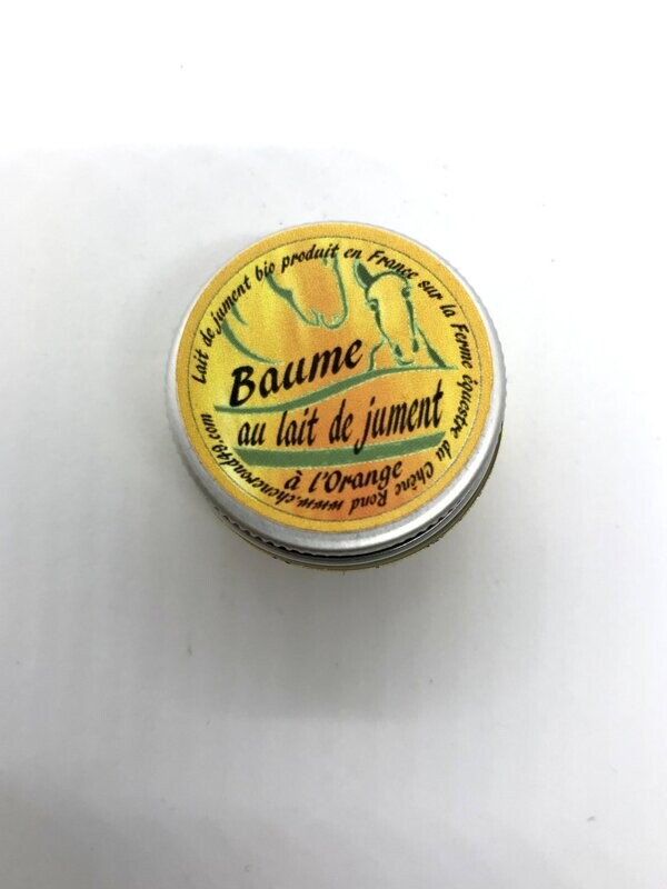 Ferme équestre du chêne rond 
Baume au lait de jument à l'orange