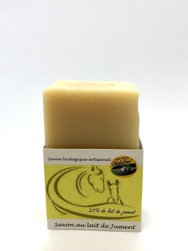 Ferme équestre du chêne rond 
Savon au lait de jument Nature