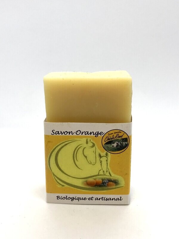 Ferme équestre du chêne rond
Savon à l'Orange au lait de jument