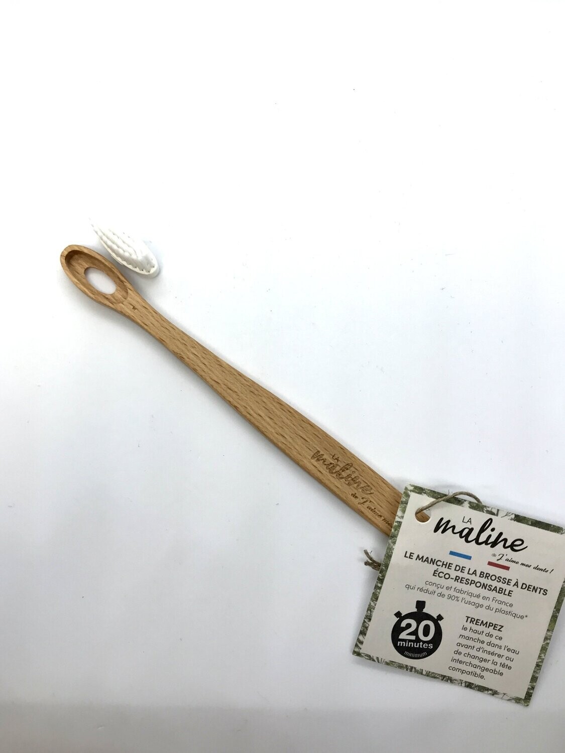 J'aime mes dents ! 
Brosse à dents Hêtre -  La Maline