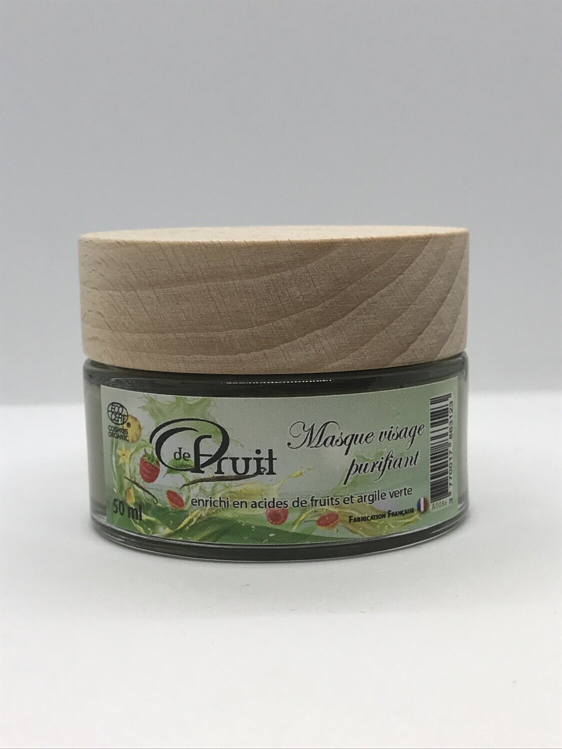 Masque visage purifiant O de fruit