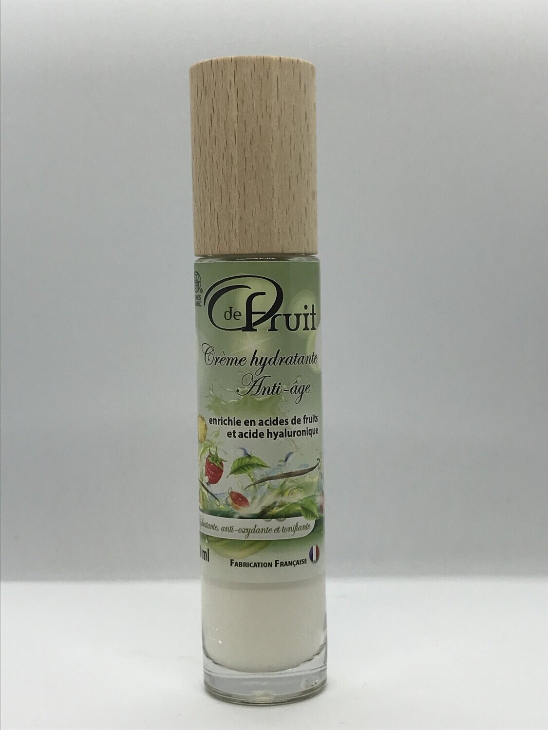 Crème hydratante anti-âge O de fruit