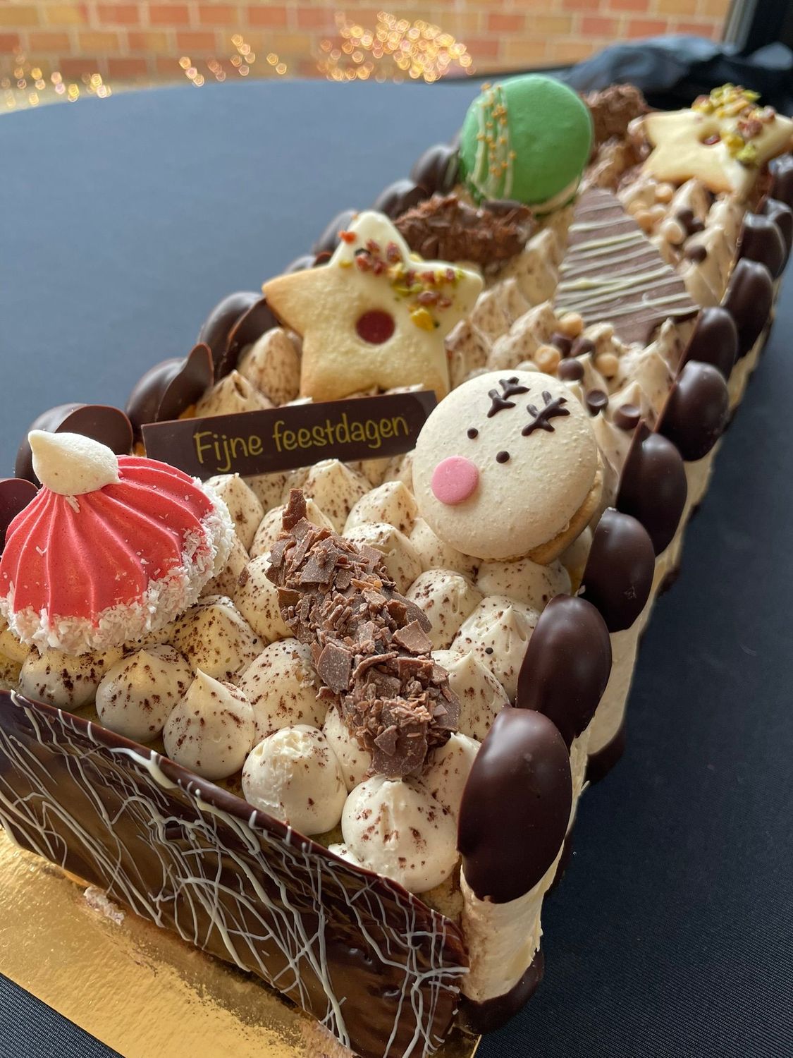 Kerststronk Wiric voor 10 personen