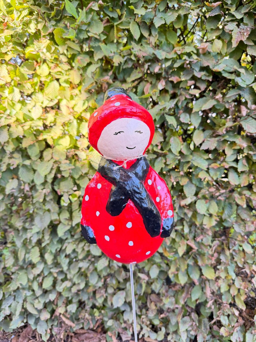 Winterpop rood klein