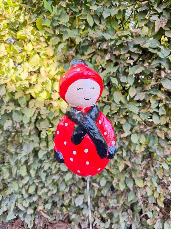 Winterpop rood klein