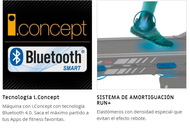 CINTA DE CORRER BH FITNESS MOD I.F5 AERO