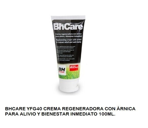 BhCare es una crema regeneradora con árnica para alivio y bienestar inmediato