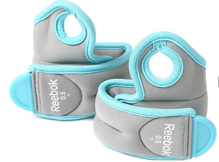MUÑEQUERAS LASTRADAS REEBOK 1 KG MUÑEQUERAS LASTRADAS REEBOK 1 KG