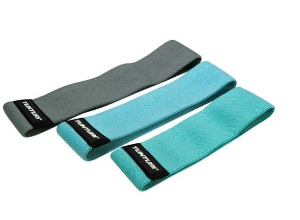 BANDAS DE RESISTENCIA TEXTIL TUNTURI PARA GLÚTEOS 3 BANDAS BANDAS DE RESISTENCIA TEXTIL TUNTURI PARA GLÚTEOS 3 BANDAS