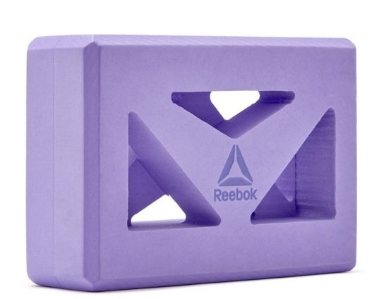 BLOQUE DE YOGA CON FORMA REEBOK MORADO