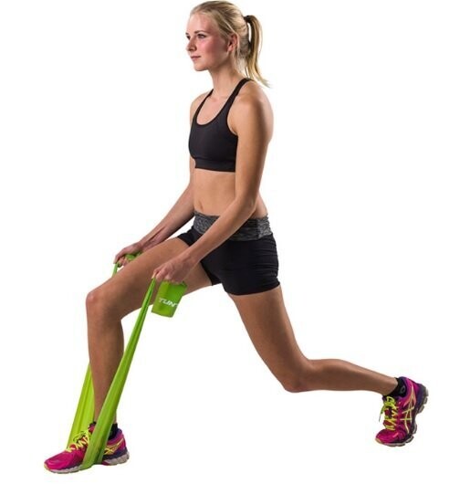 TUNTURI RESISTANCE BAND MEDIUM VERDE NIVEL 2