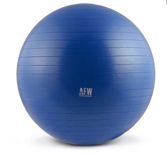 GYMBALL AFW ANTIPINCHAZOS 75CM AZUL