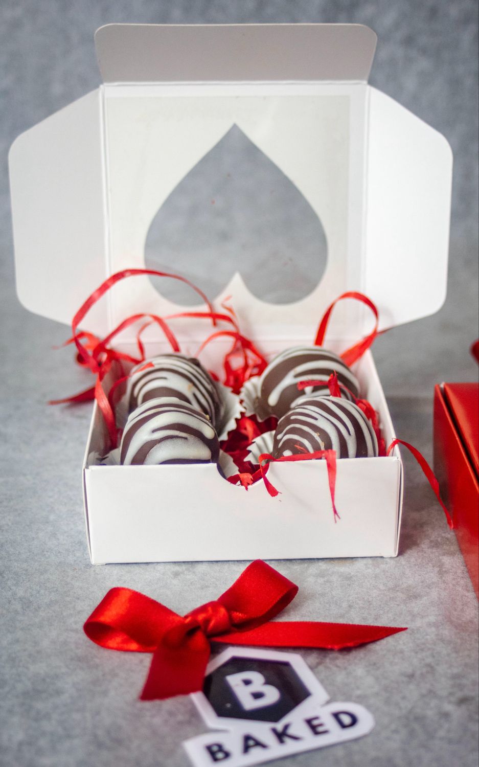 V-day: Red Velvet Balls Gift