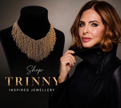 Statement Fringe Necklace | Cascading Metallic Chain Necklace | Layered Chain Fringe Collar | Inspired by Trinny Woodall’s Style