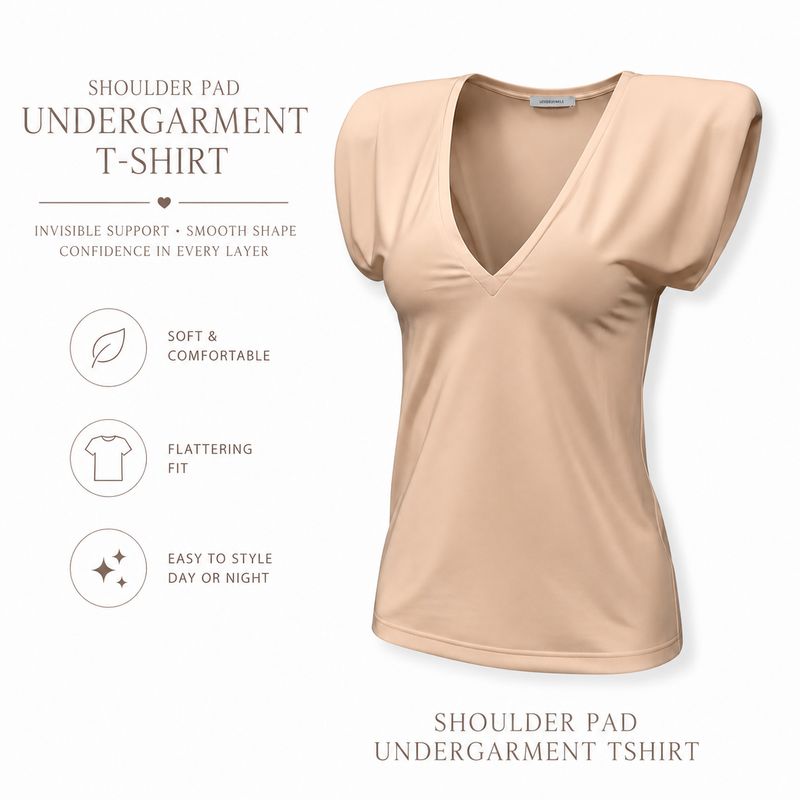 Trinny Shoulder Pad Tshirt