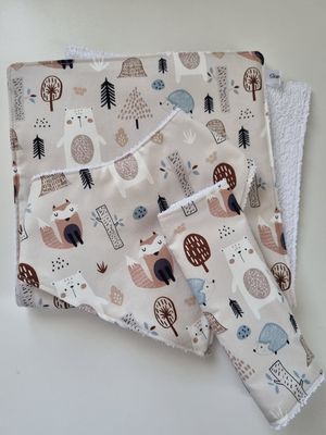 Baby Gift Sets - Burp Cloth, Bib &amp; Wash Cloth set