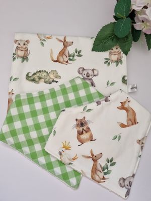 Baby Gift Sets - Burp Cloths &amp; Bibs sets