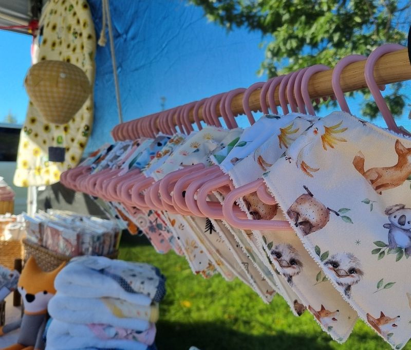 Baby Bandana Bibs - Girls