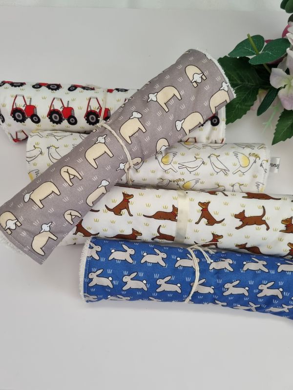 Baby Burp Cloths - Country Theme