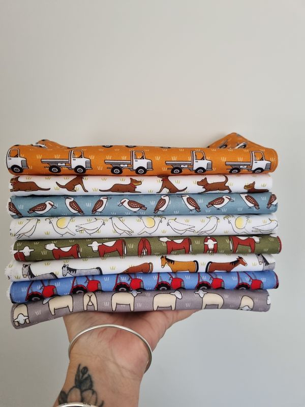 Baby Burp Cloths - Country Theme