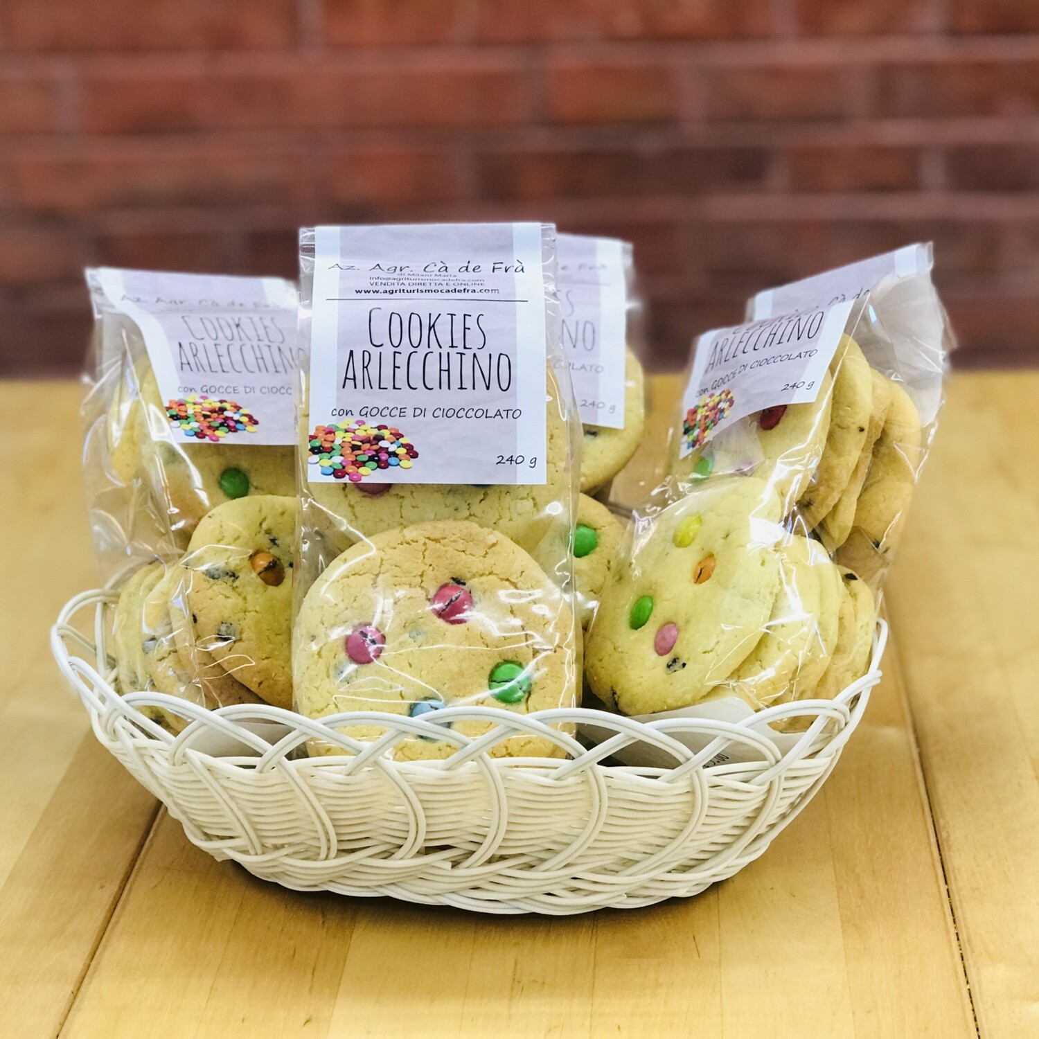 Cookies Arlechino - 240 gr