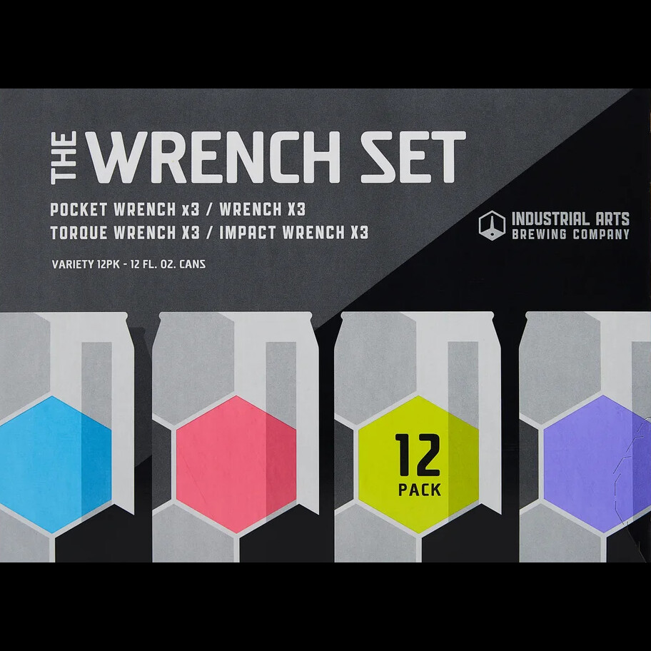 Industrial Arts The Wrench Set IPA 12 pack 12oz cans
