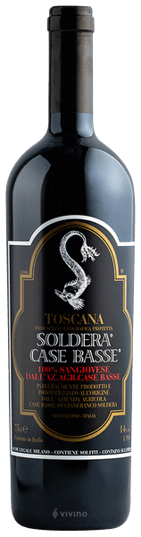 Soldera Case Basse Sangiovese Toscana 2019  (750 ml)
