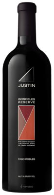 Justin Isosceles Reserve Red 2017 (750 ml)