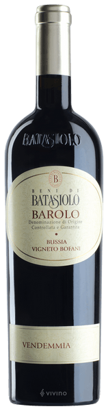 Beni di Batasiolo Barolo Bofani 2015 (750 ml)