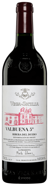 Vega Sicilia Valbuena 5º Ribera del Duero 2019 (750 ml)