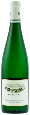 Fritz Haag Riesling Brauneberger Juffer Sonnenuhr Spatlese 2018 (750 ml)