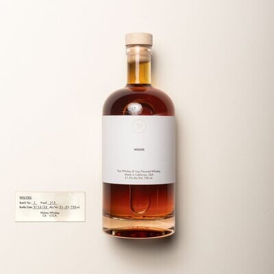 Wolves &#39;First Run&#39; Blended Whiskey (750 ml)