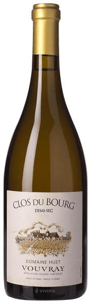 Domaine Huet Clos du Bourg Vouvray Demi-Sec 2017 (750 ml)
