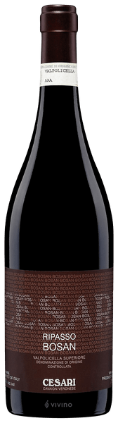 Cesari Bosan Valpolicella Ripasso Superiore 2019 (750 ml)