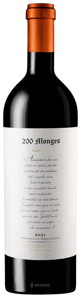 Vinícola Real 200 Monges Rioja Reserva Selección Especial 2006 (750 ml)