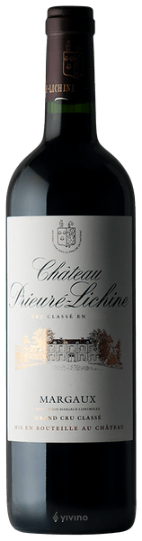 Chateau Prieure-Lichine Margaux (Grand Cru Classe) 2014 (750 ml)