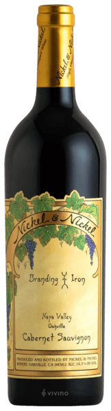 Nickel & Nickel Branding Iron Vineyard Cabernet Sauvignon Oakville 2021 (750 ml)