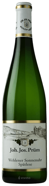 Joh. Jos. Prum Wehlener Sonnenuhr Riesling Spatlese 2022 (750 ml)