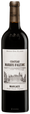 Chateau Marquis d&#39;Alesme Margaux (Grand Cru Classe) 2019 (750 ml)