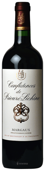 Château Prieuré-Lichine Confidences de Prieuré-Lichine Margaux 2020 (750 ml)