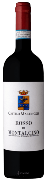 Castelli Martinozzi Rosso di Montalcino 2021 (750 ml)