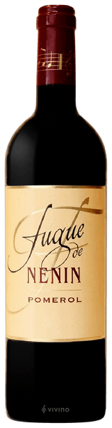 Château Nénin Fugue de Nénin Pomerol 2015 (750 ml)