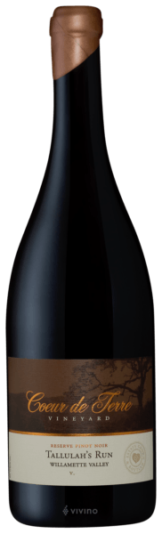 Coeur de Terre Vineyard Tallulah&#39;s Run Reserve Pinot Noir 2018 (750 ml)