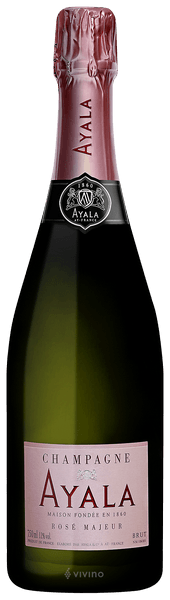 Ayala Rose Majeur Brut Champagne NV (750 ml)