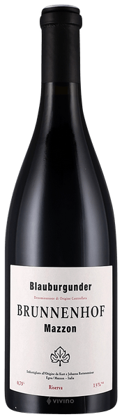 Brunnenhof Mazzon Blauburgunder Riserva 2016 (750 ml)