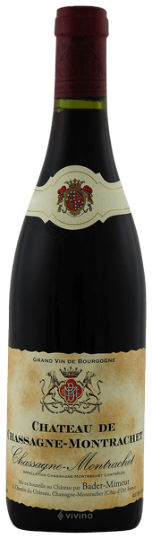 Bader-Mimeur Chateau de Chassagne-Montrachet Rouge 2020 (750 ml)